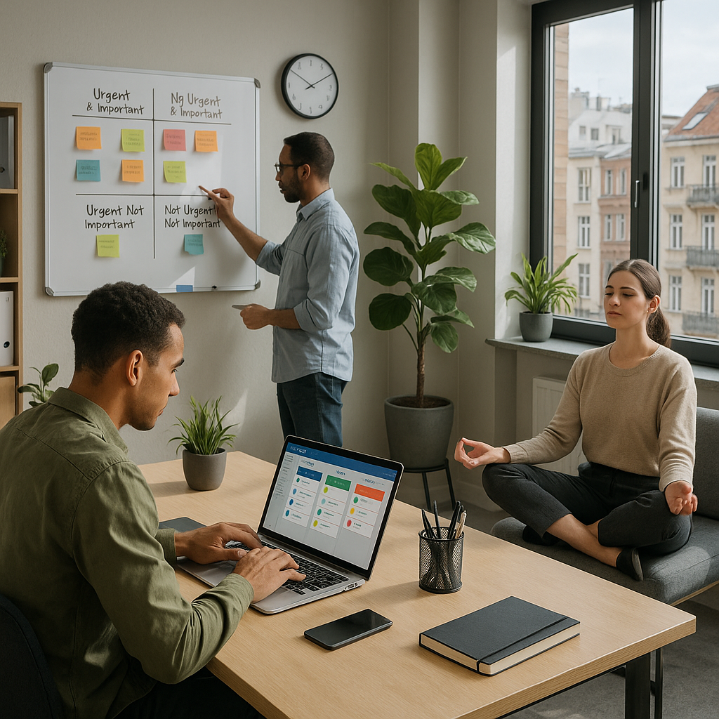 Effiziente Zeitmanagement-Techniken für den Arbeitsalltag