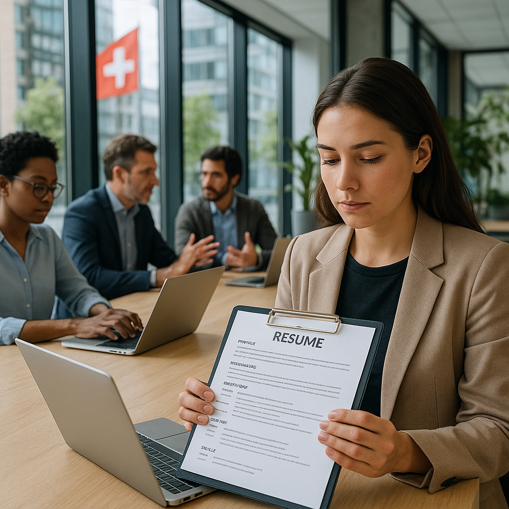 Lebenslauf erstellen in der Schweiz – Schritt für Schritt zum Erfolg